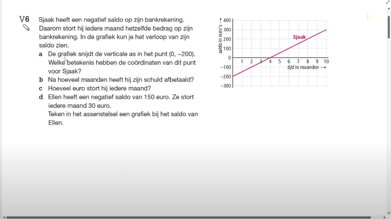 Voorkennis Opgave 6