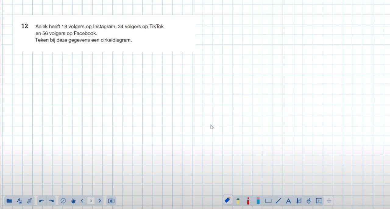 Cirkeldiagram Opgave 11
