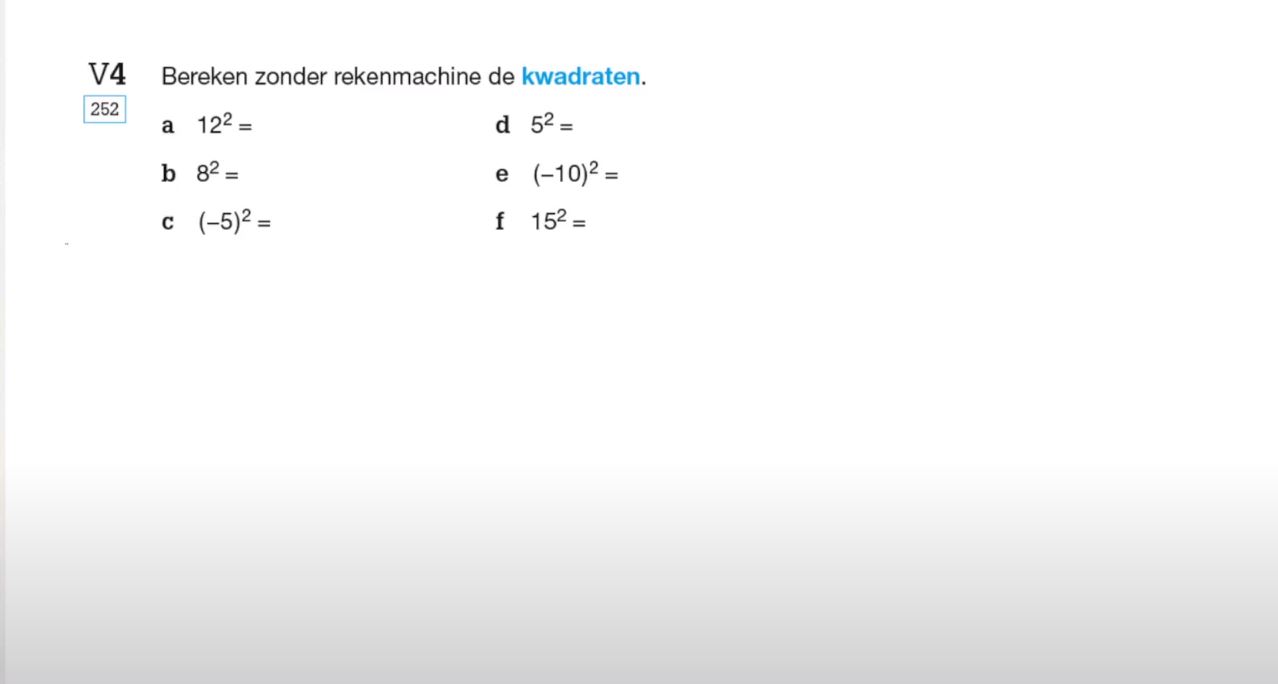 Voorkennis Opgave 4
