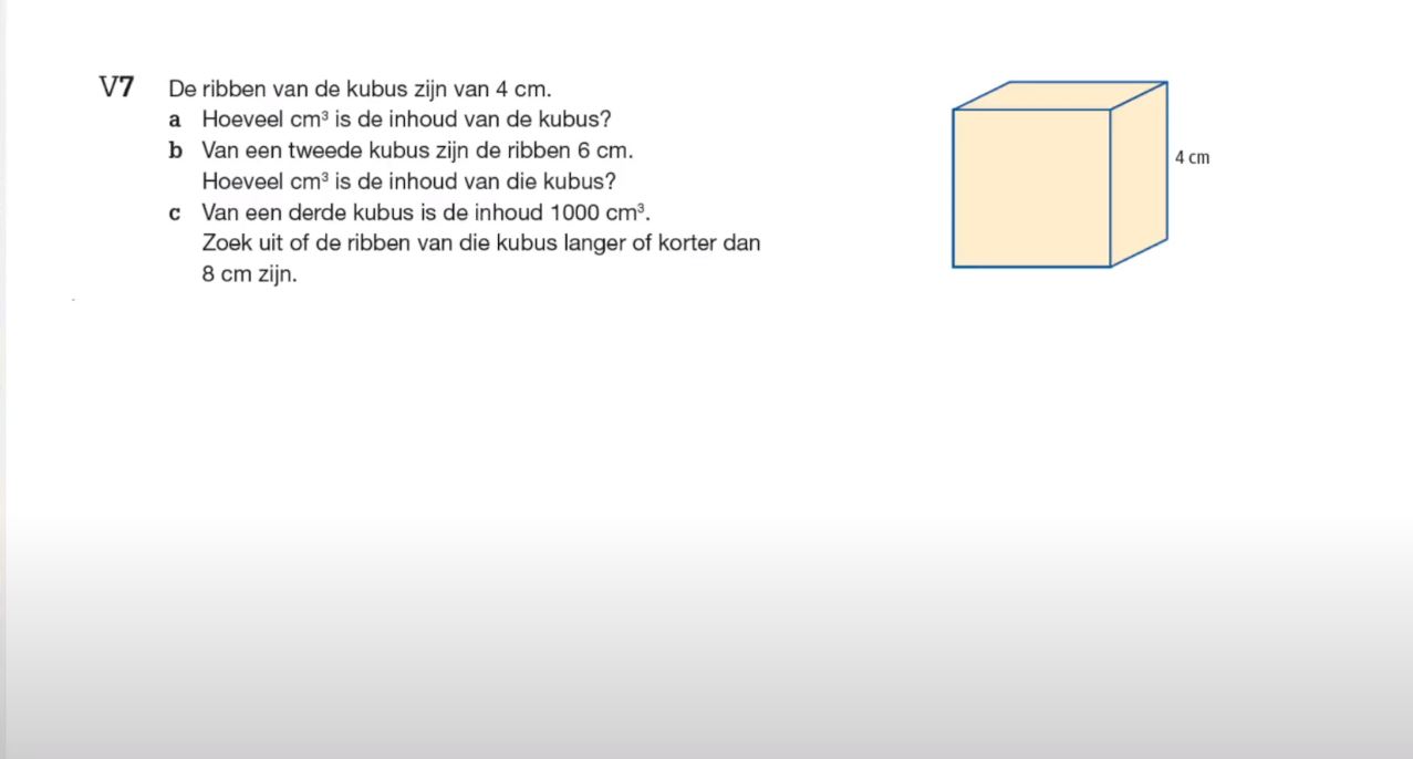 Voorkennis Opgave 7