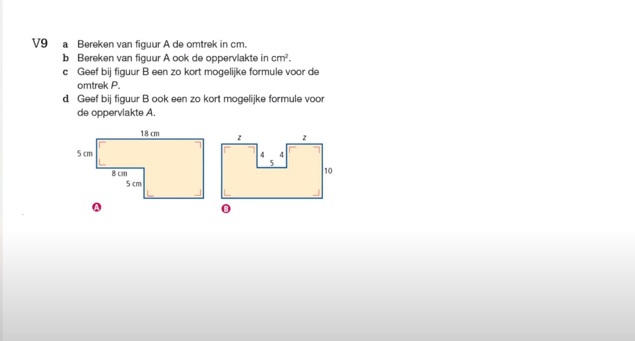 Voorkennis Opgave 9