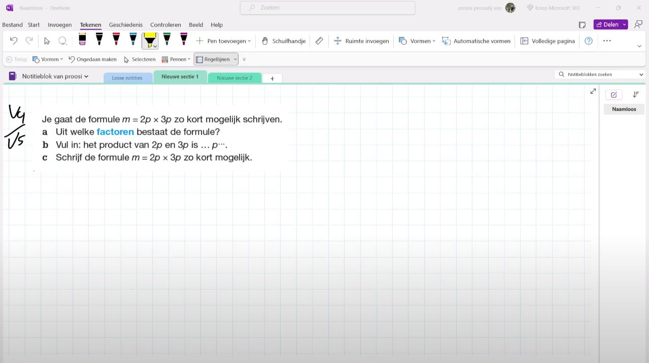 Voorkennis Opgave 5
