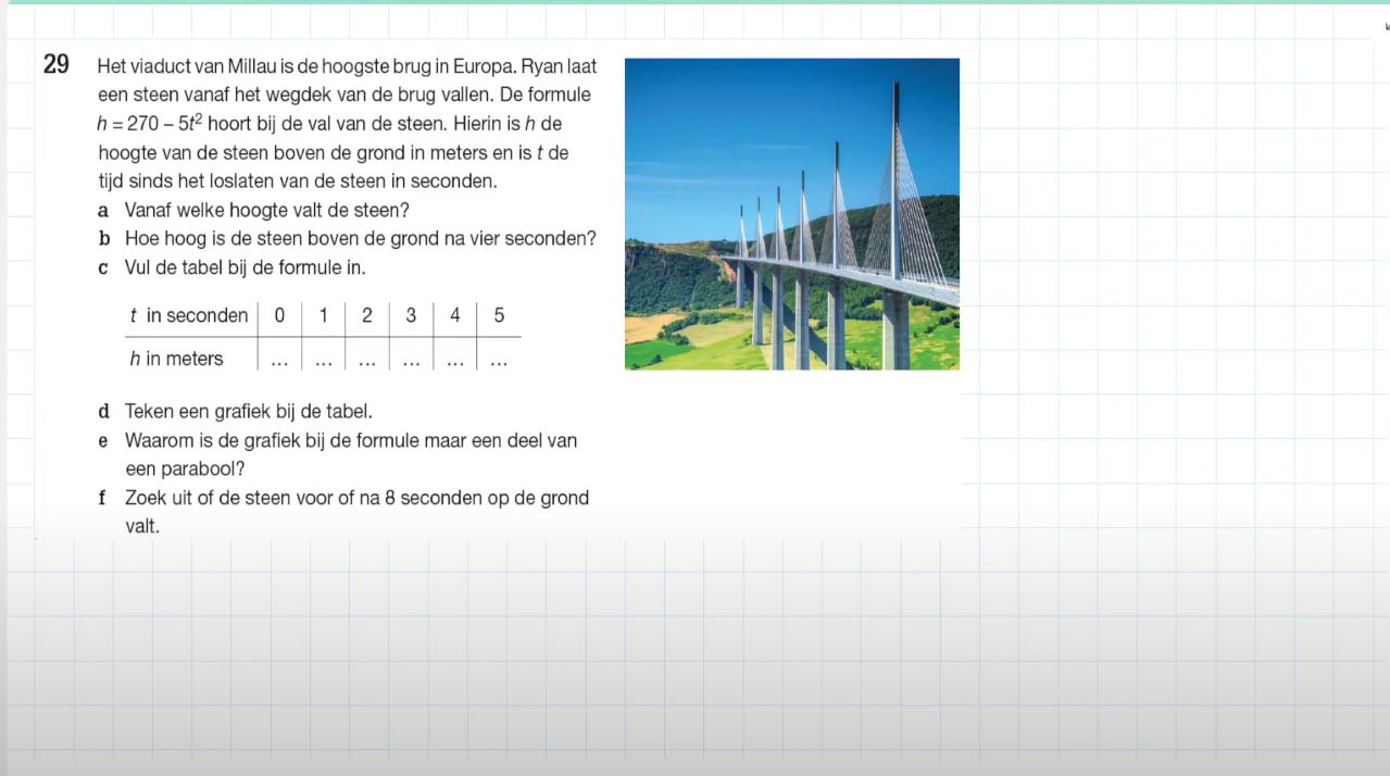 Kwadratische formules Opgave 29
