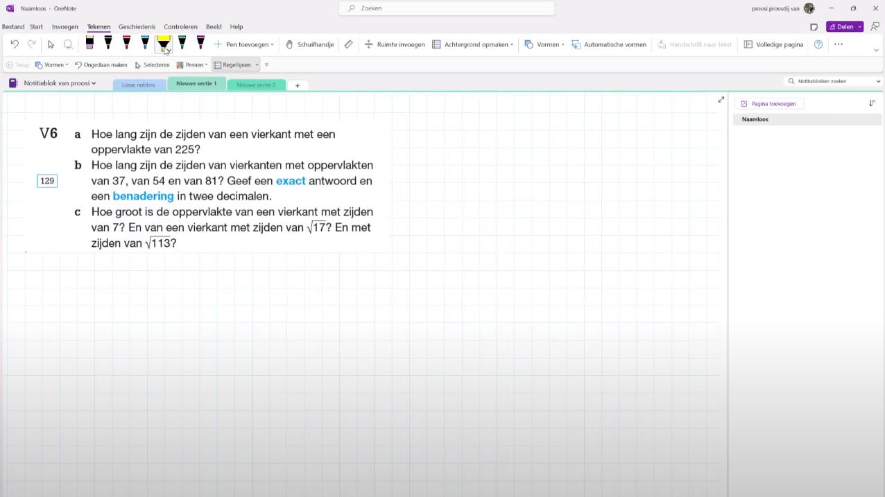 Voorkennis Opgave 6