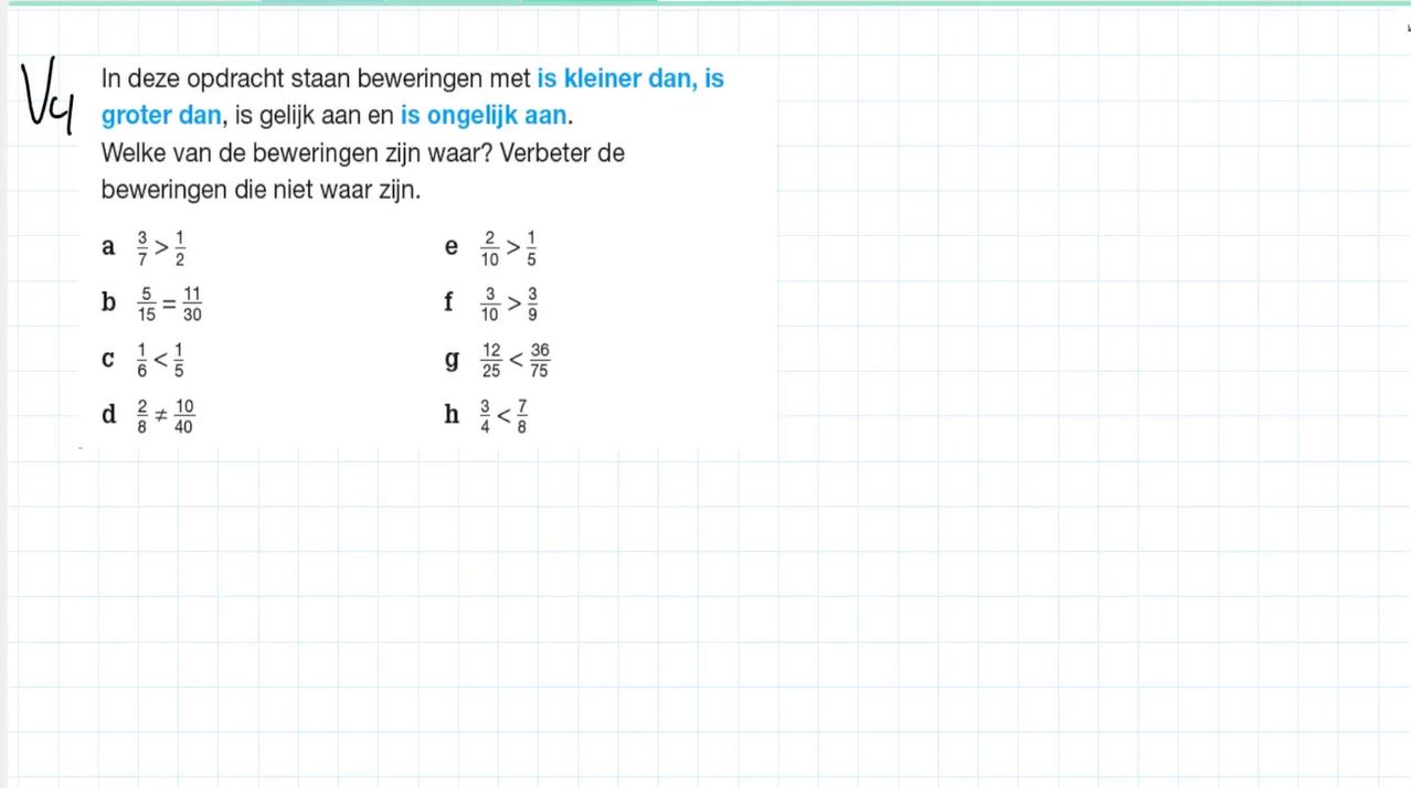 Voorkennis Opgave 4