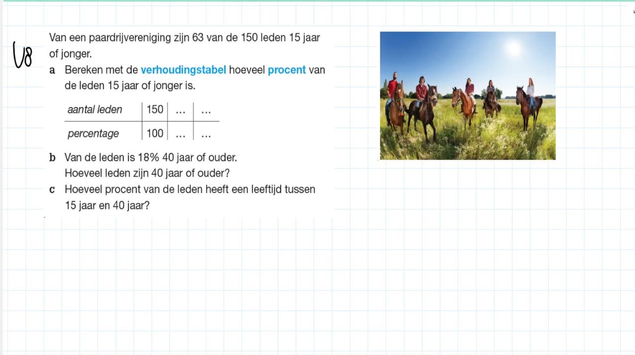 Voorkennis Opgave 8
