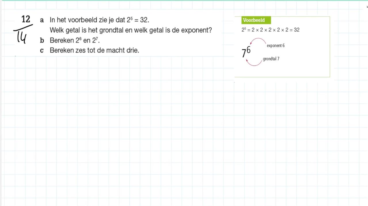 Machten Opgave 12