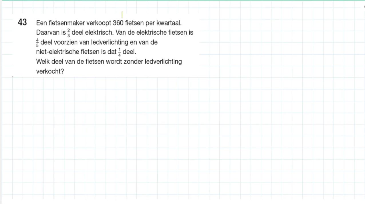 Breuken vermenigvuldigen Opgave 43