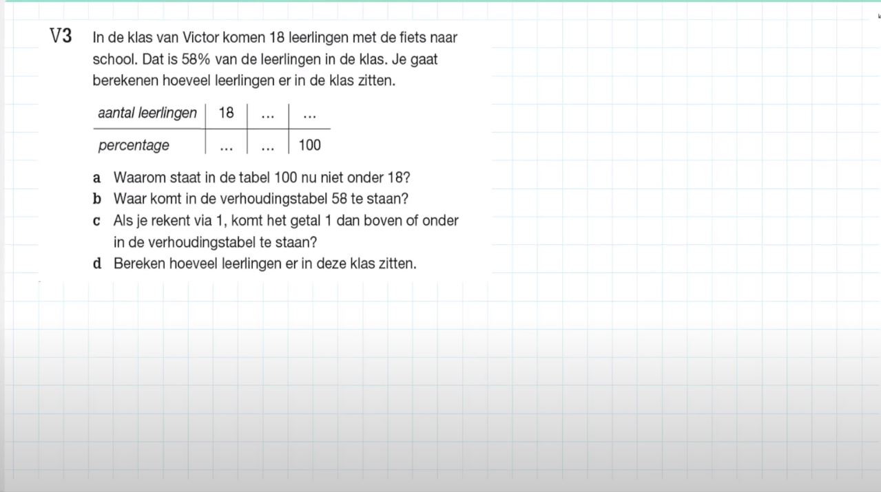Voorkennis Opgave 3