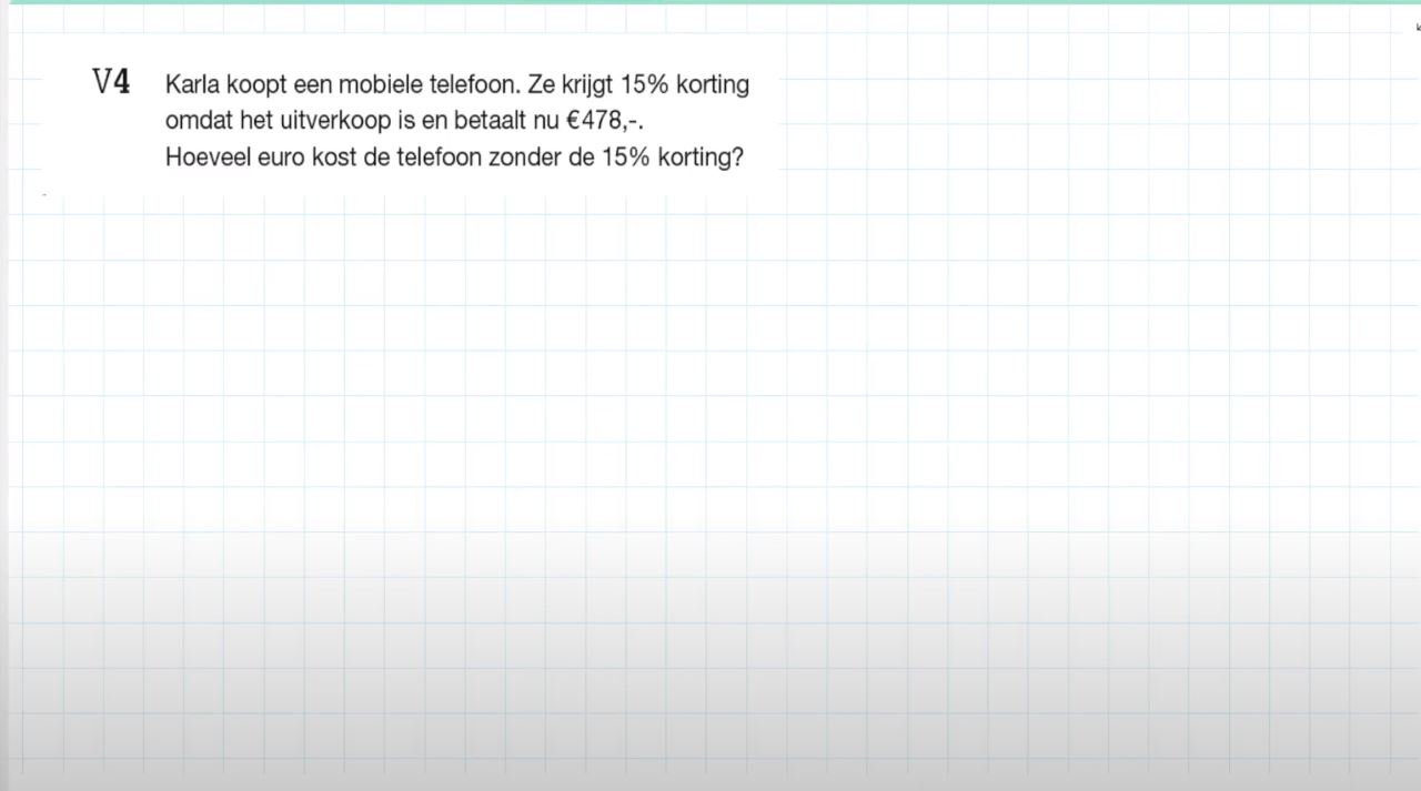 Voorkennis Opgave 4