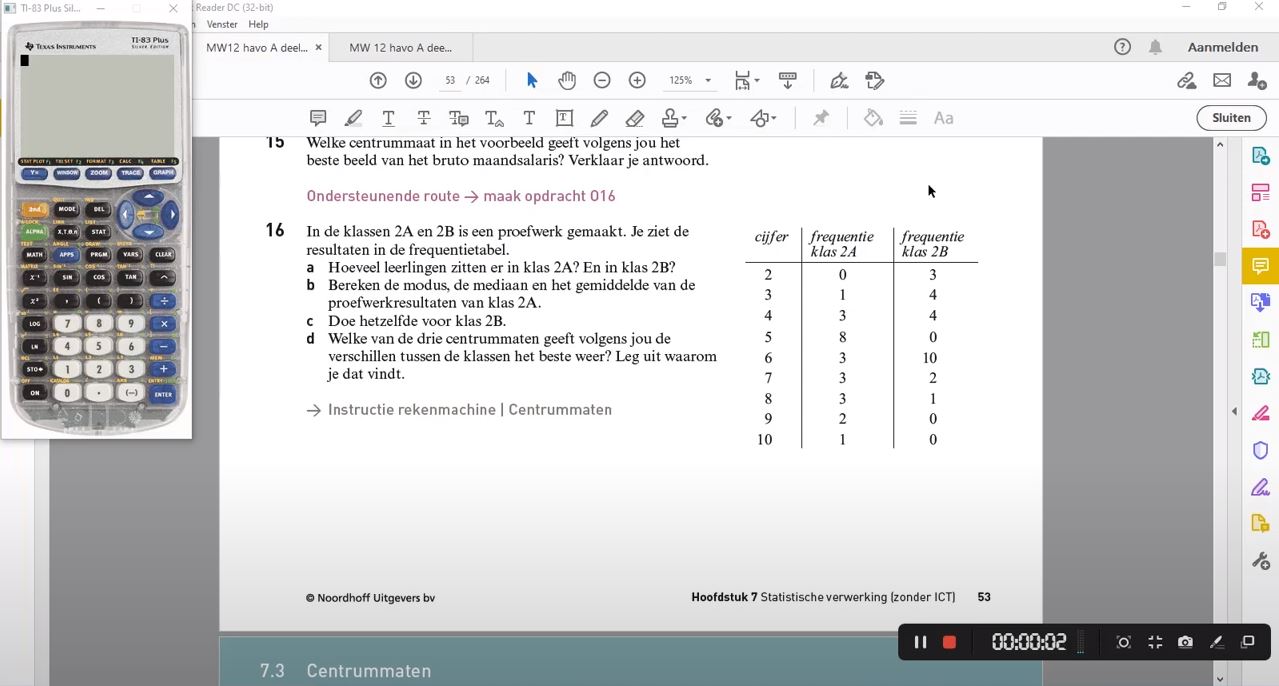 Centrummaten Opgave 16