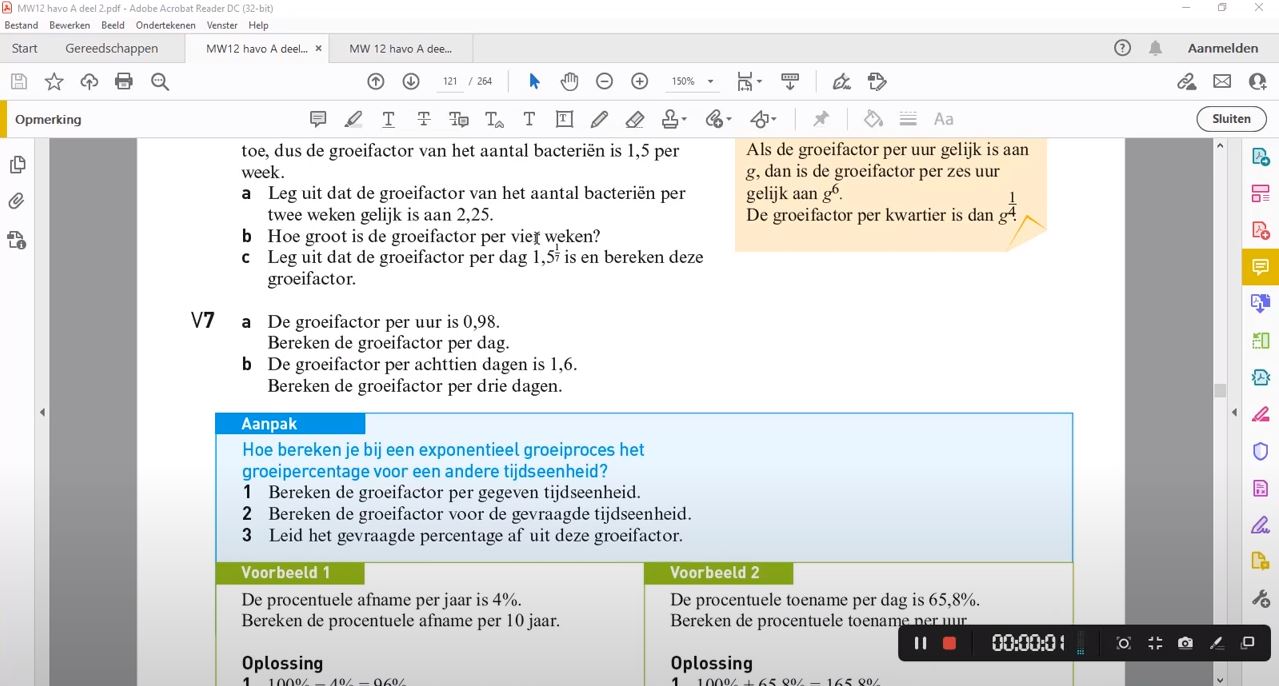 Voorkennis Opgave 7