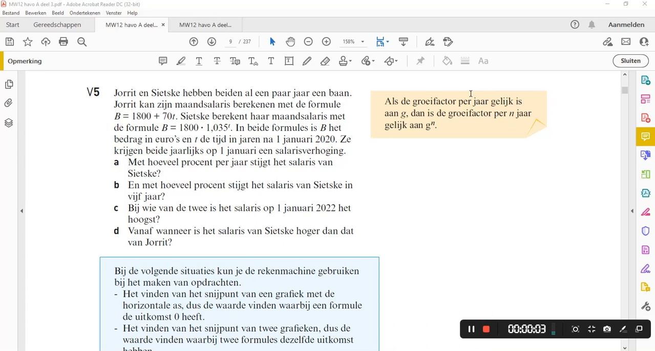 Voorkennis Opgave 5