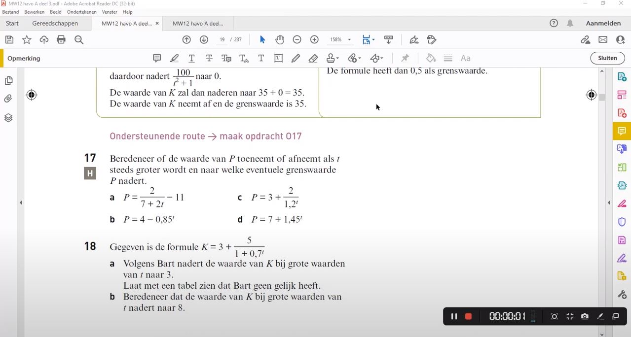 Redeneren met formules Opgave 17