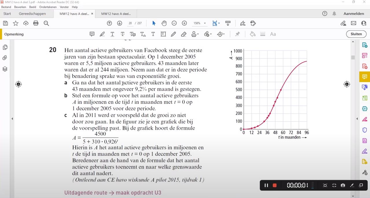 Redeneren met formules Opgave 20