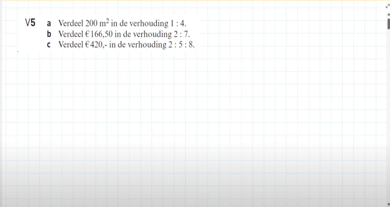 Voorkennis Opgave 5