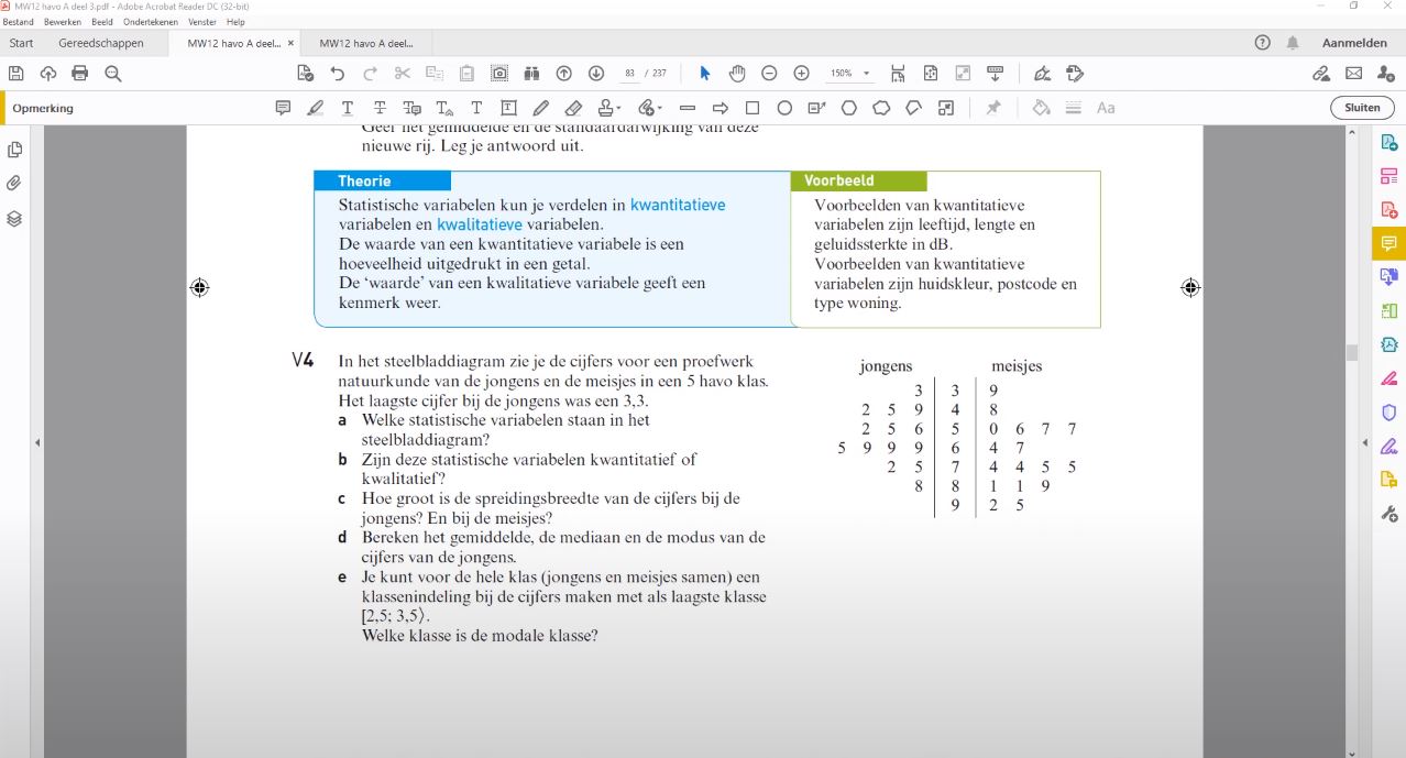 Voorkennis Opgave 4