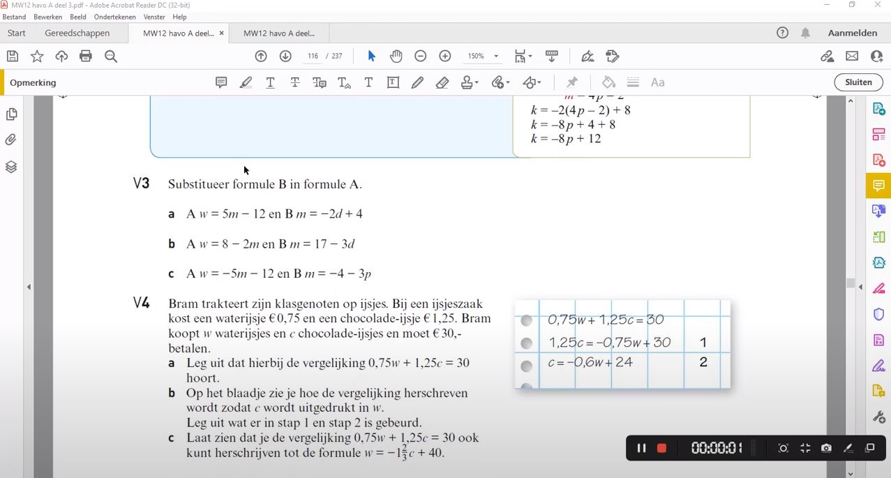Voorkennis Opgave 3