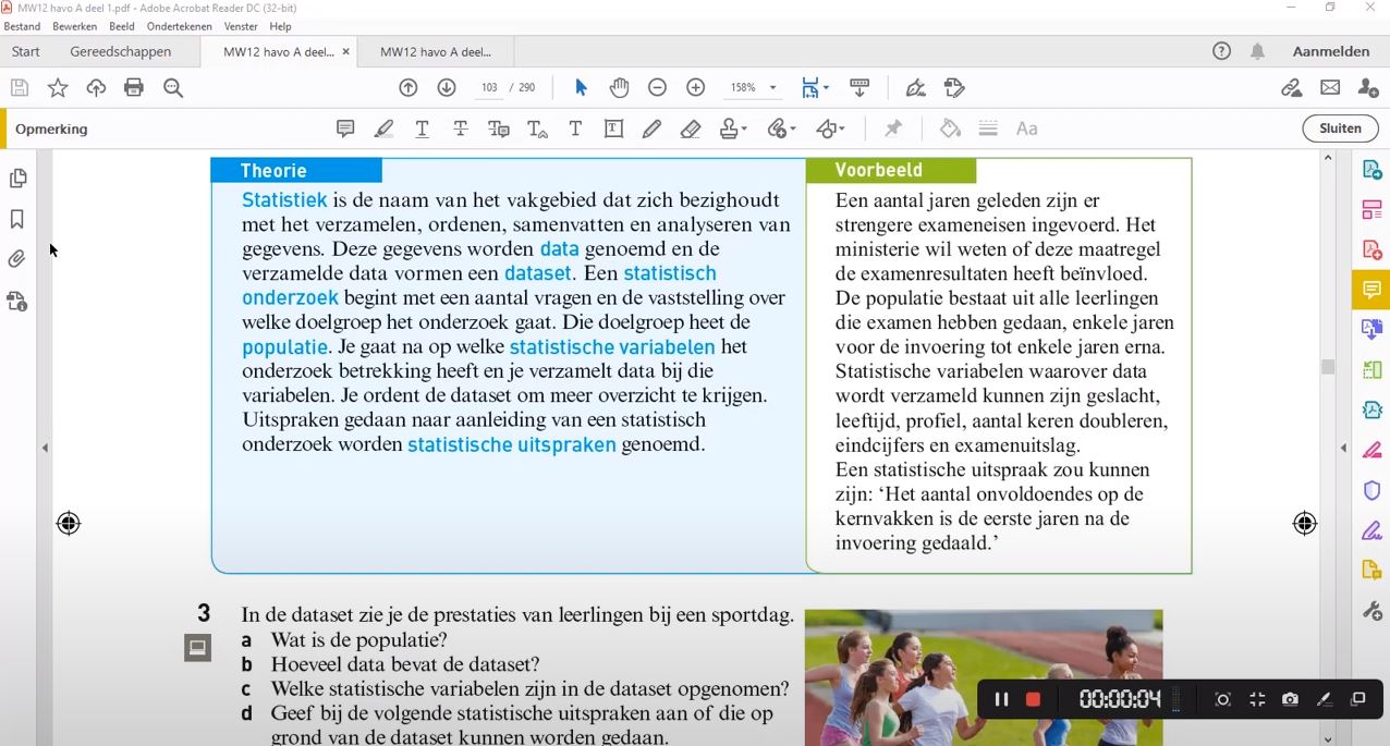 Wat is statistiek? opgave 3