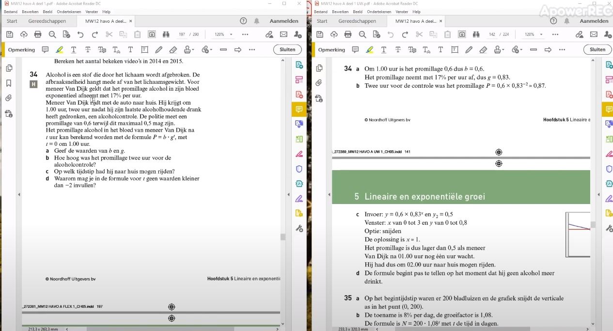 Negatieve exponenten Opgave 34