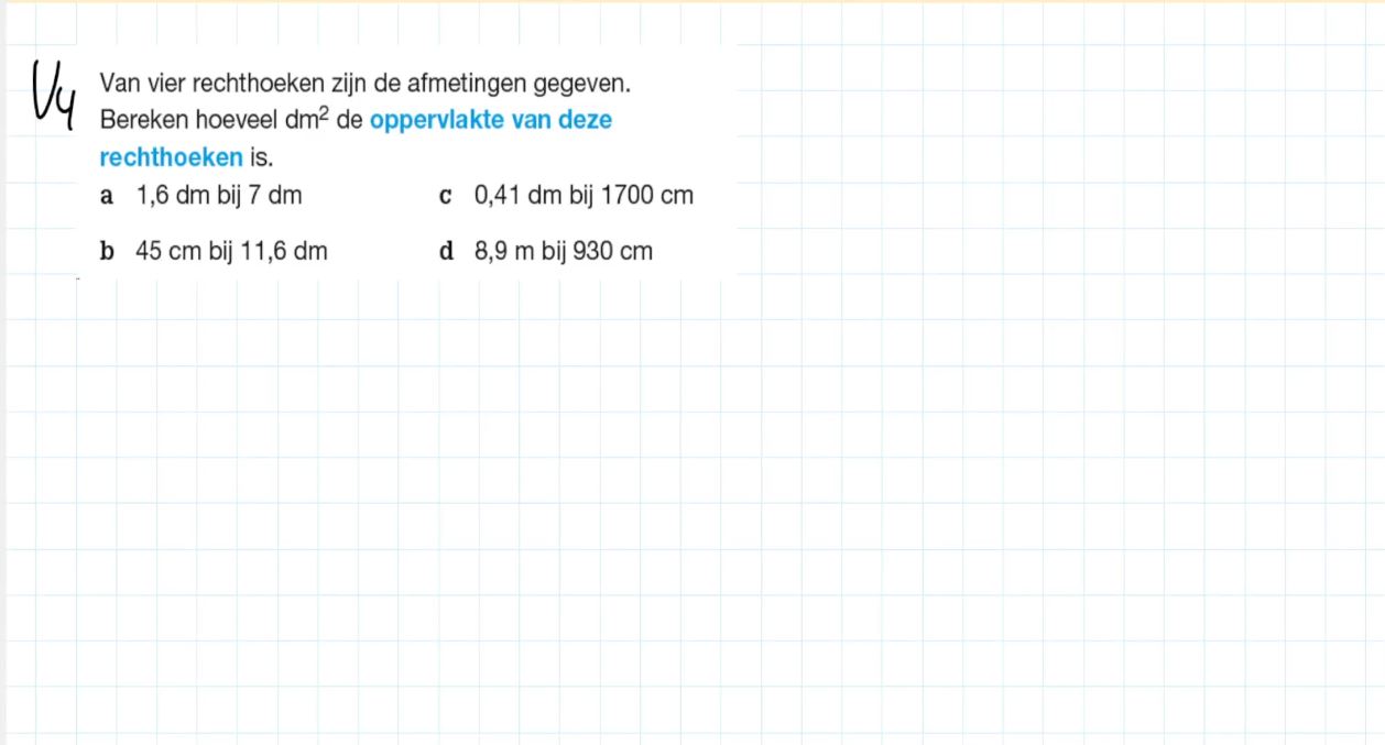 Voorkennis Opgave 4