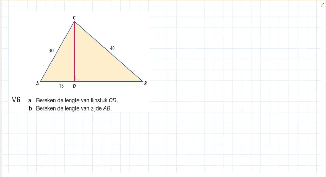 Voorkennis Opgave 6