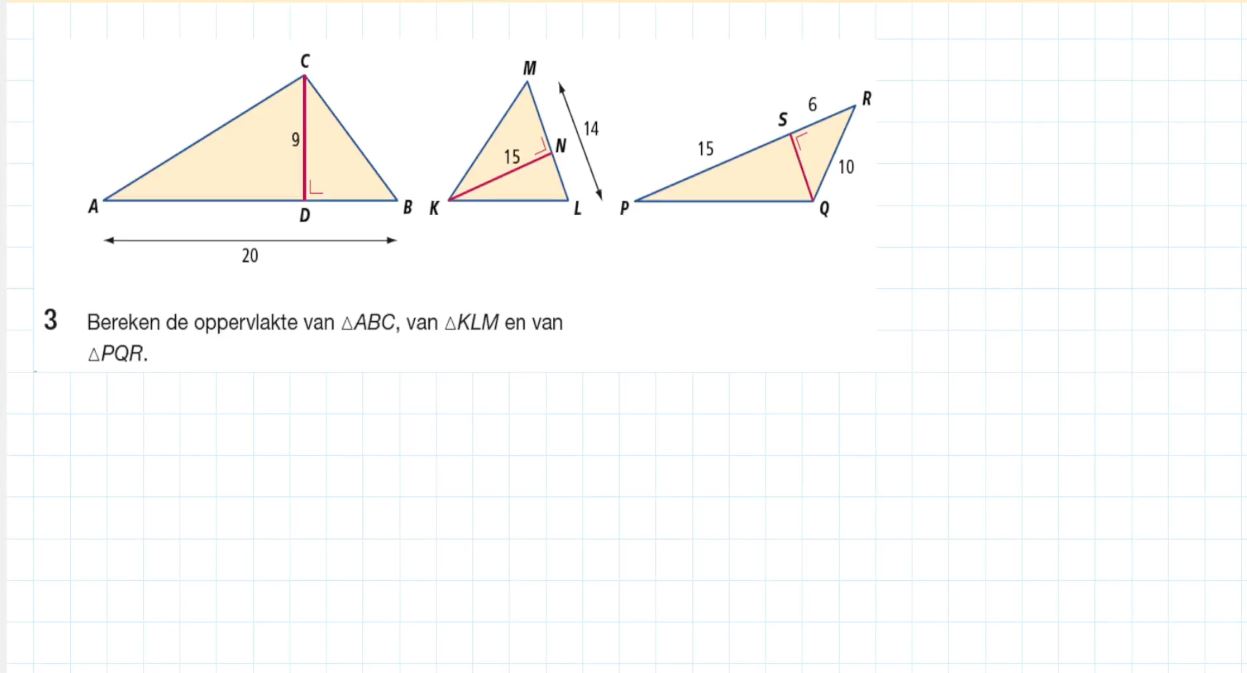 Driehoeken Opgave 3