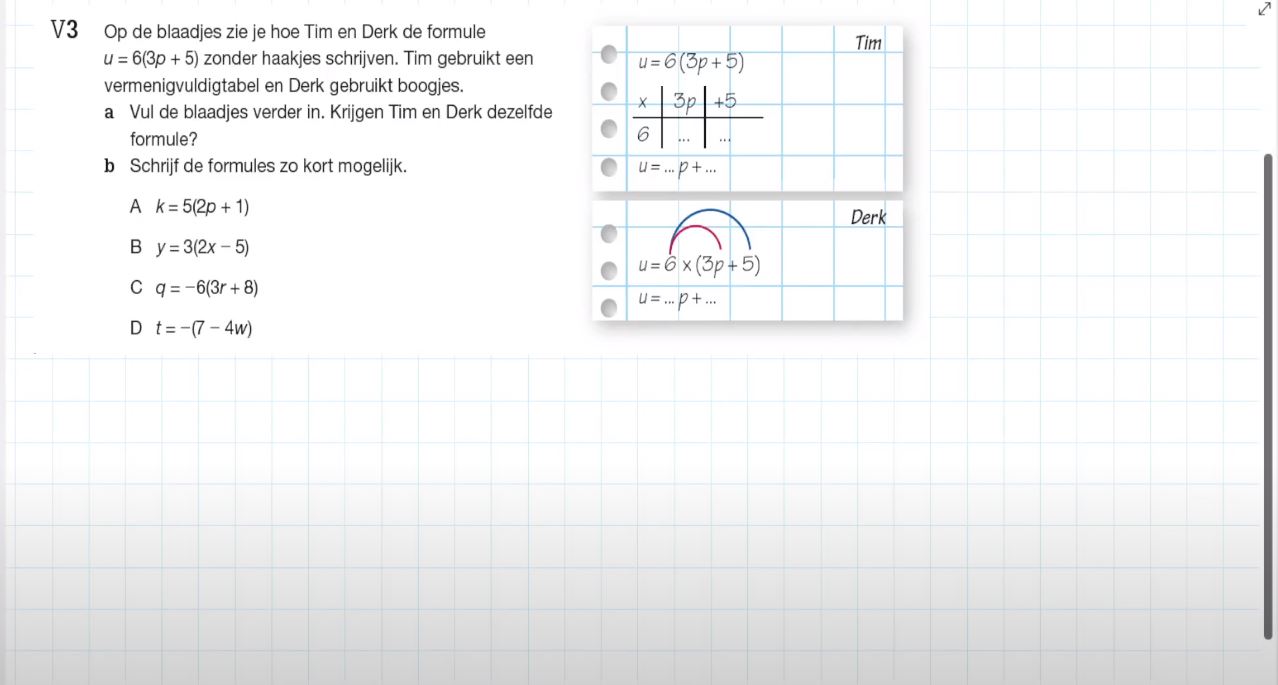 Voorkennis Opgave 3