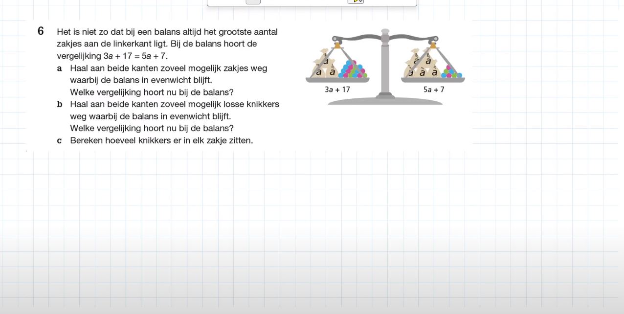 De balansmethode Opgave 6