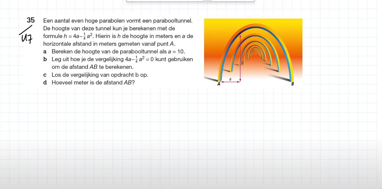A x B = 0 Opgave 35