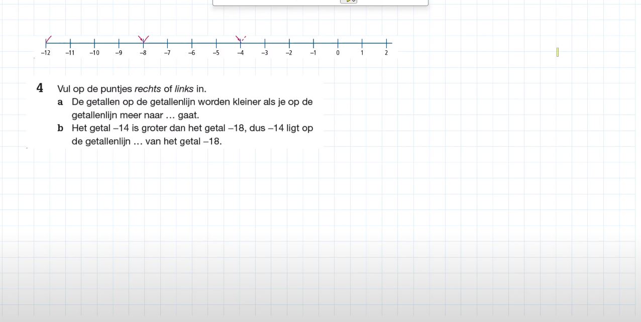 Positief en negatief Opgave 4