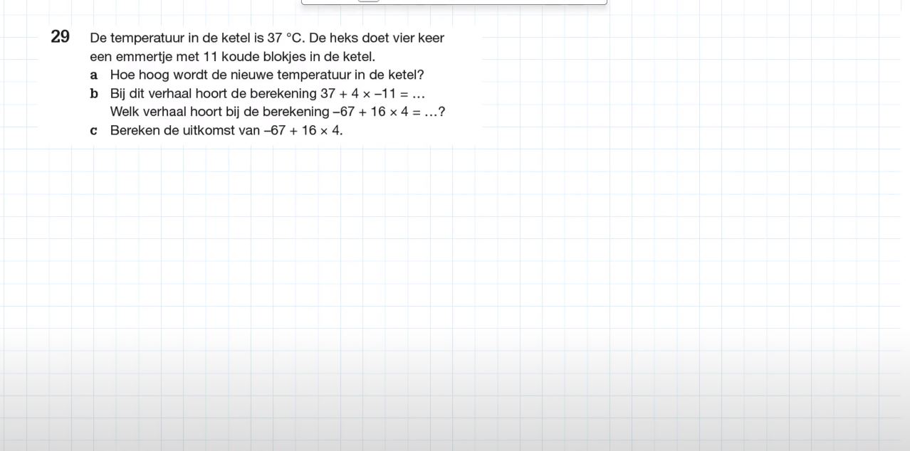 Vermenigvuldigen en delen Opgave 29
