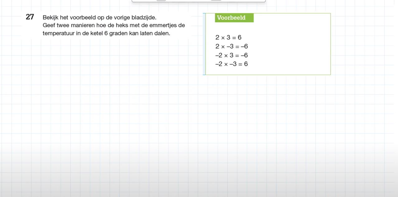 Vermenigvuldigen en delen Opgave 27