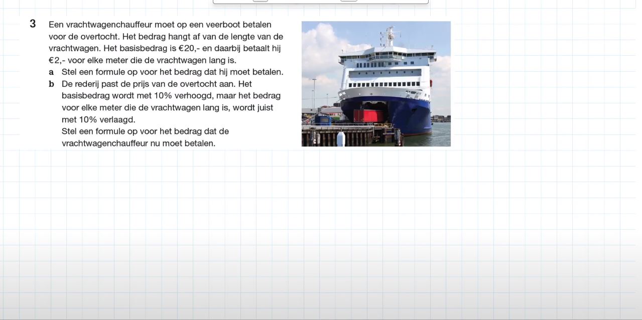 Formules korter schrijven Opgave 3
