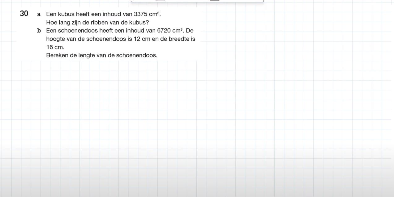 Inhoud Opgave 30