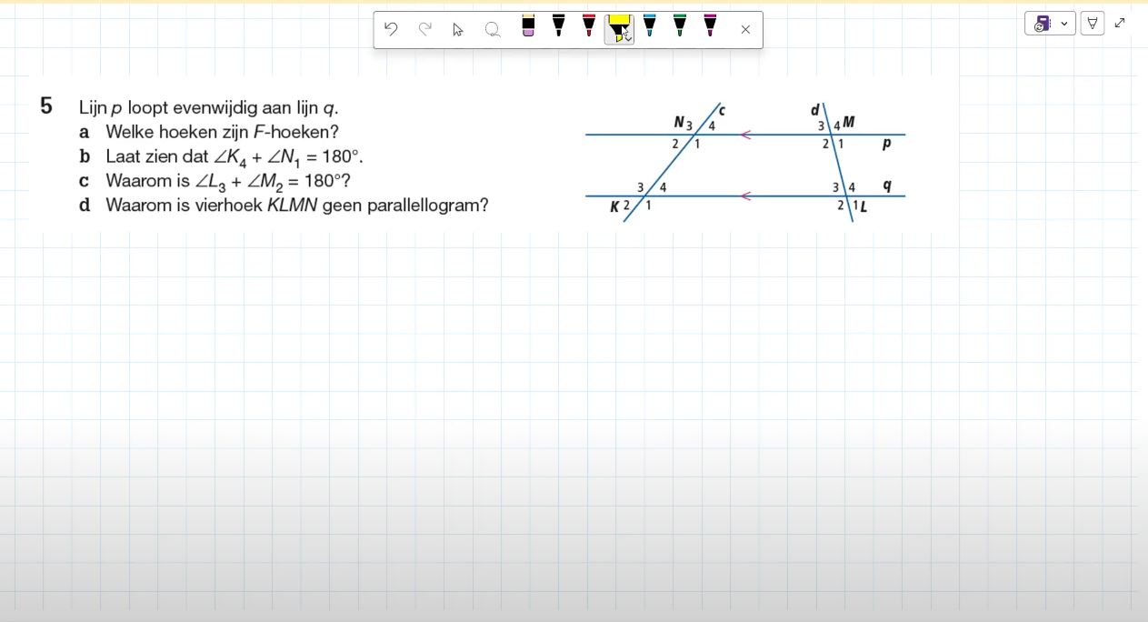 F-hoeken en Z-hoeken opgave 5