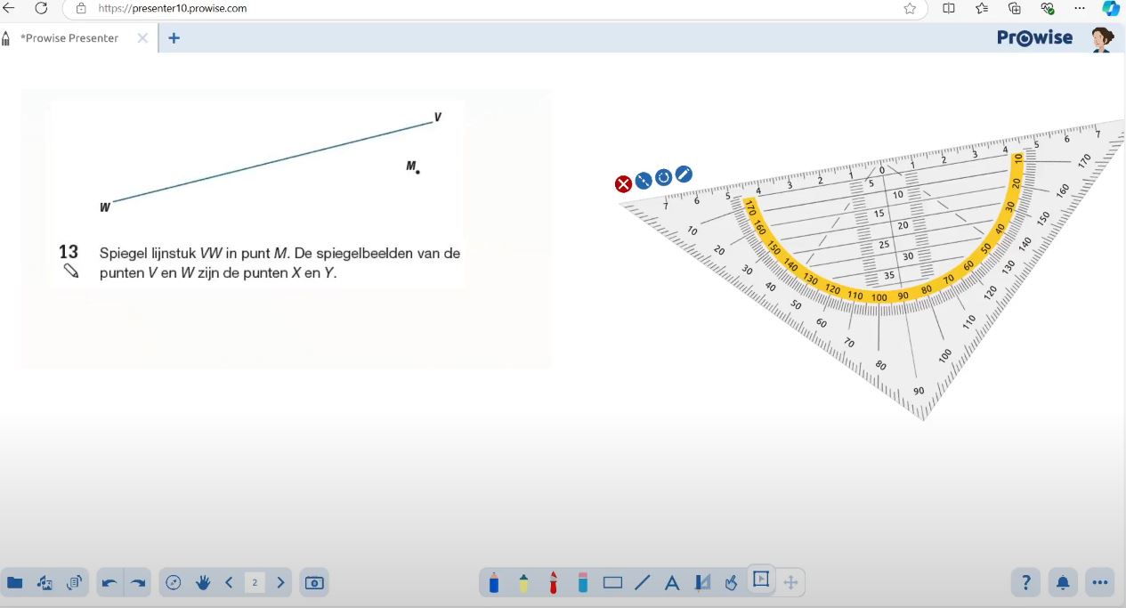 Spiegelen Opgave 13