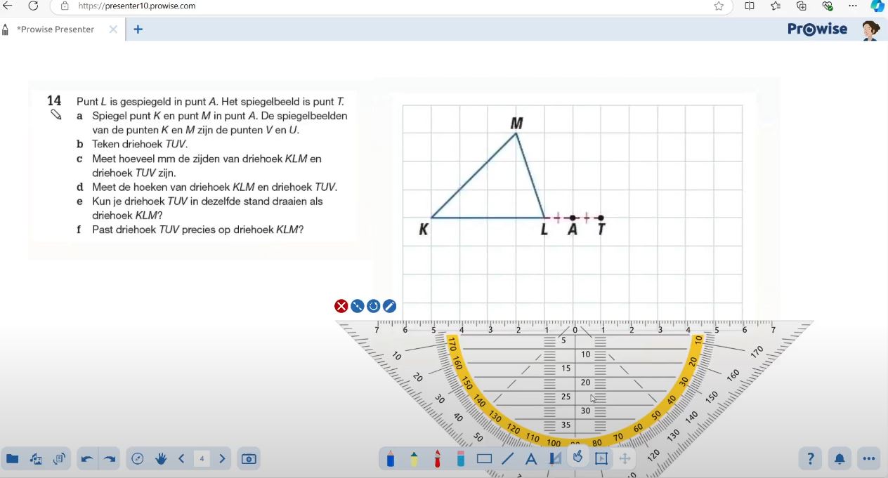 Spiegelen Opgave 14