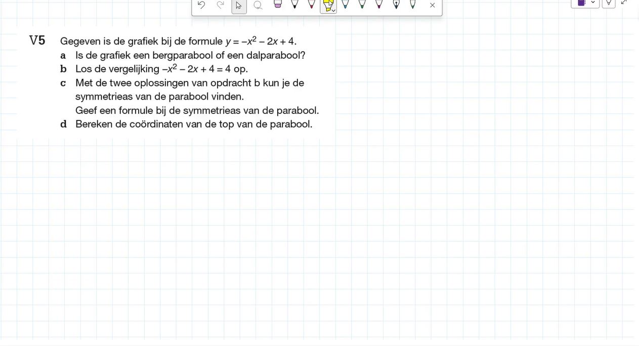 Voorkennis Opgave 5