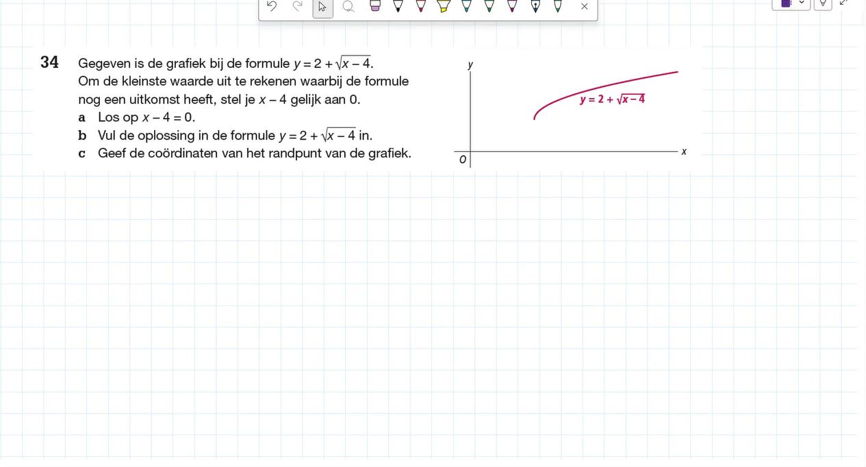 Wortelformules Opgave 34