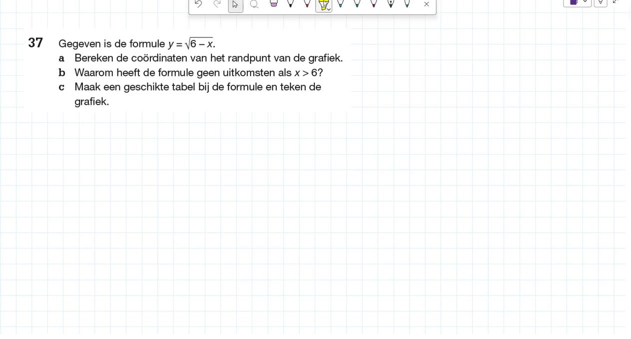 Wortelformules Opgave 37