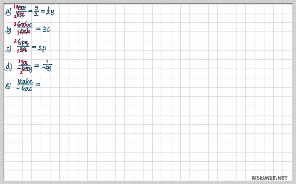 Breuken met letters herleiden Opgave 22