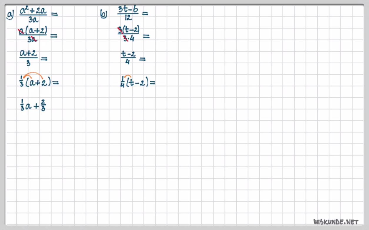 Breuken met letters herleiden Opgave 24