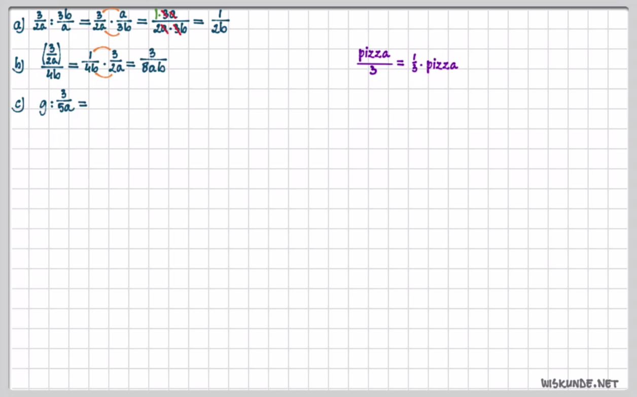 Breuken met letters herleiden Opgave 31