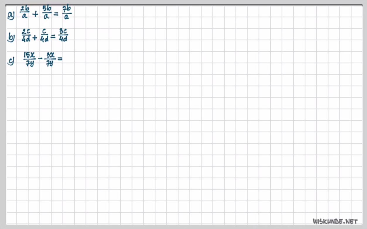 Breuken met letters herleiden Opgave 33