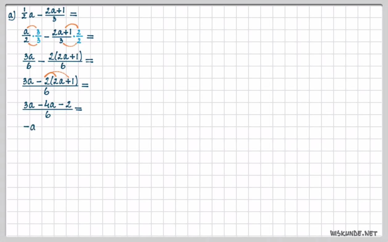 Breuken met letters herleiden Opgave 38