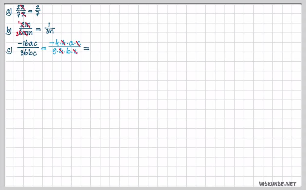 Breuken met letters herleiden Opgave 41