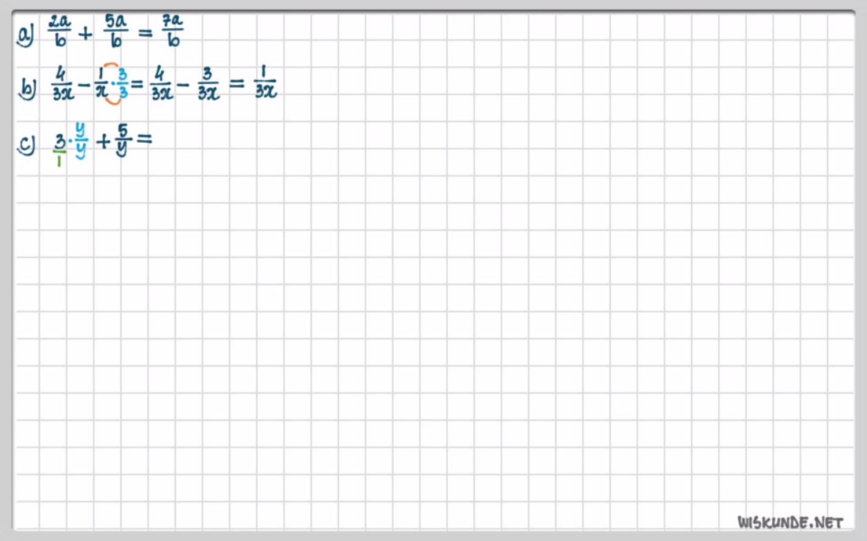 Breuken met letters herleiden Opgave 44