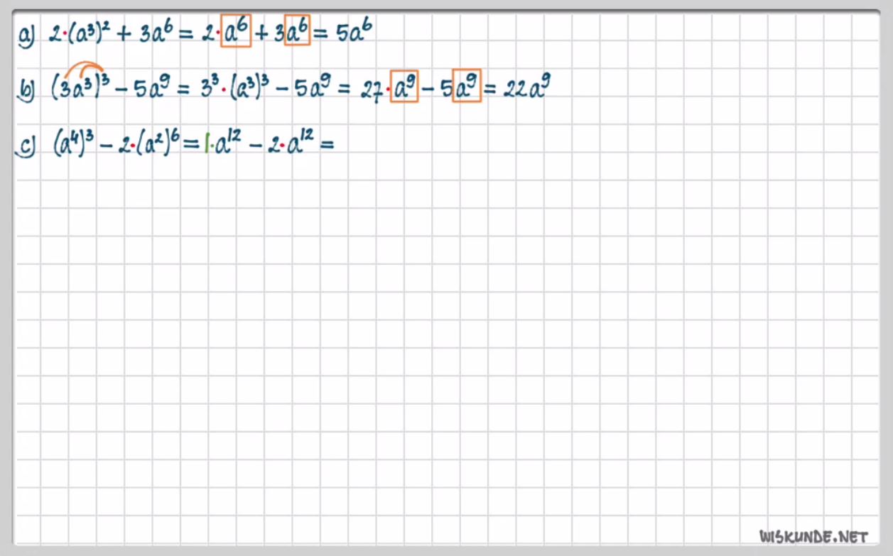 Machten herleiden Opgave 50