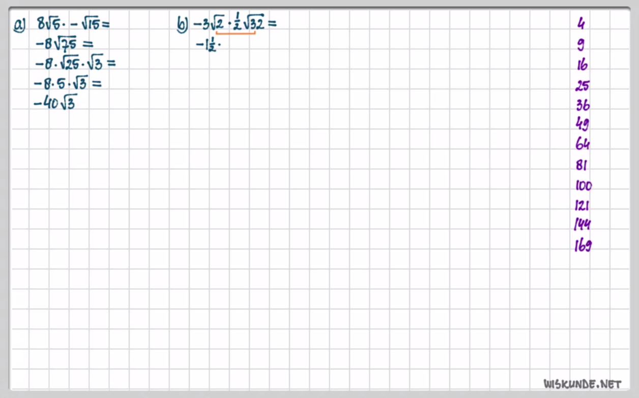 Wortels herleiden Opgave 66